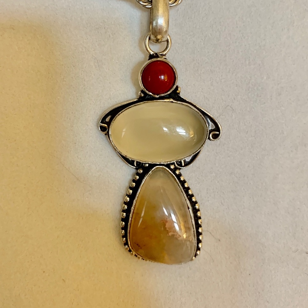 New Necklace, .925 Sterling Silver, See Descripton - Picture 2 of 3
